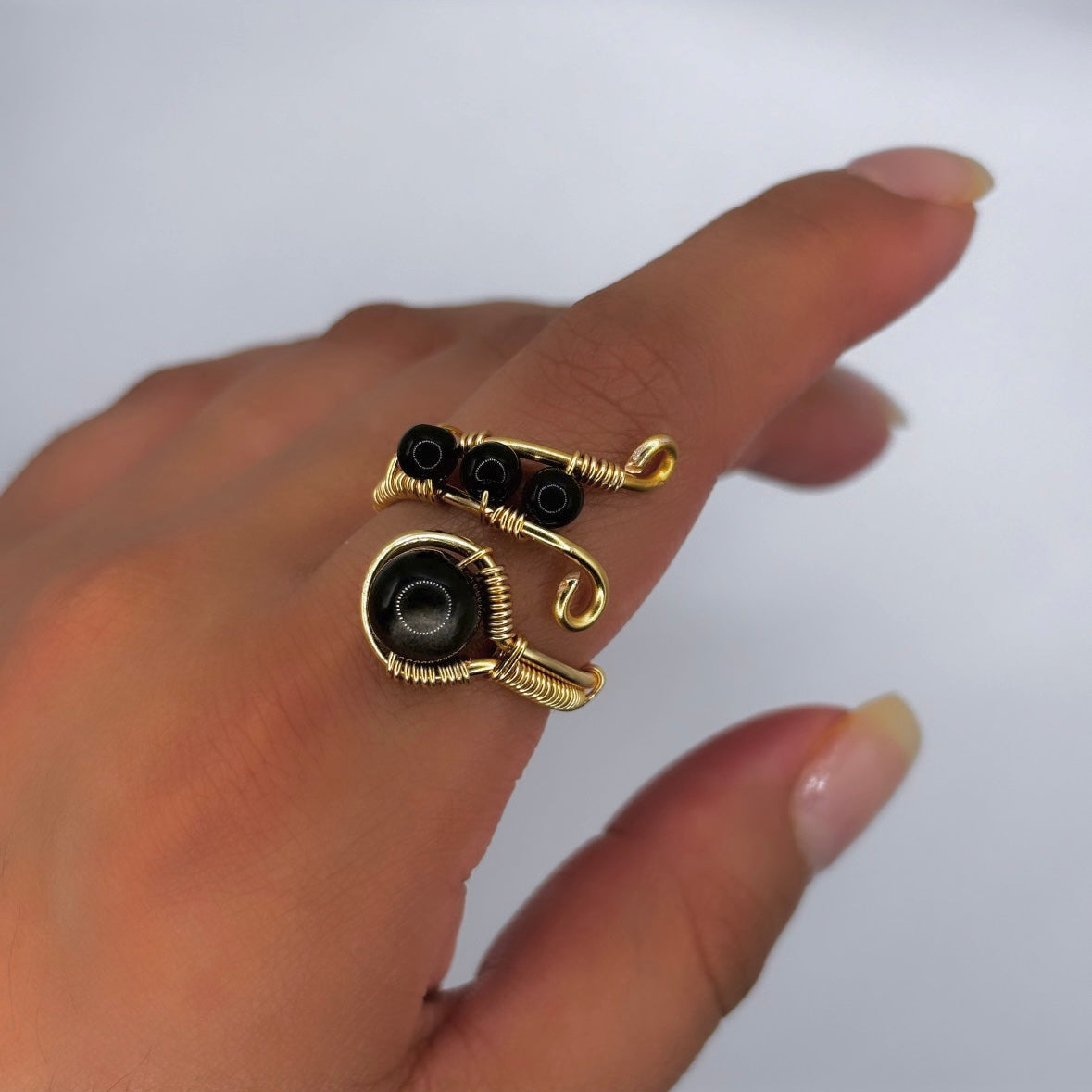 Hypersthene Ring