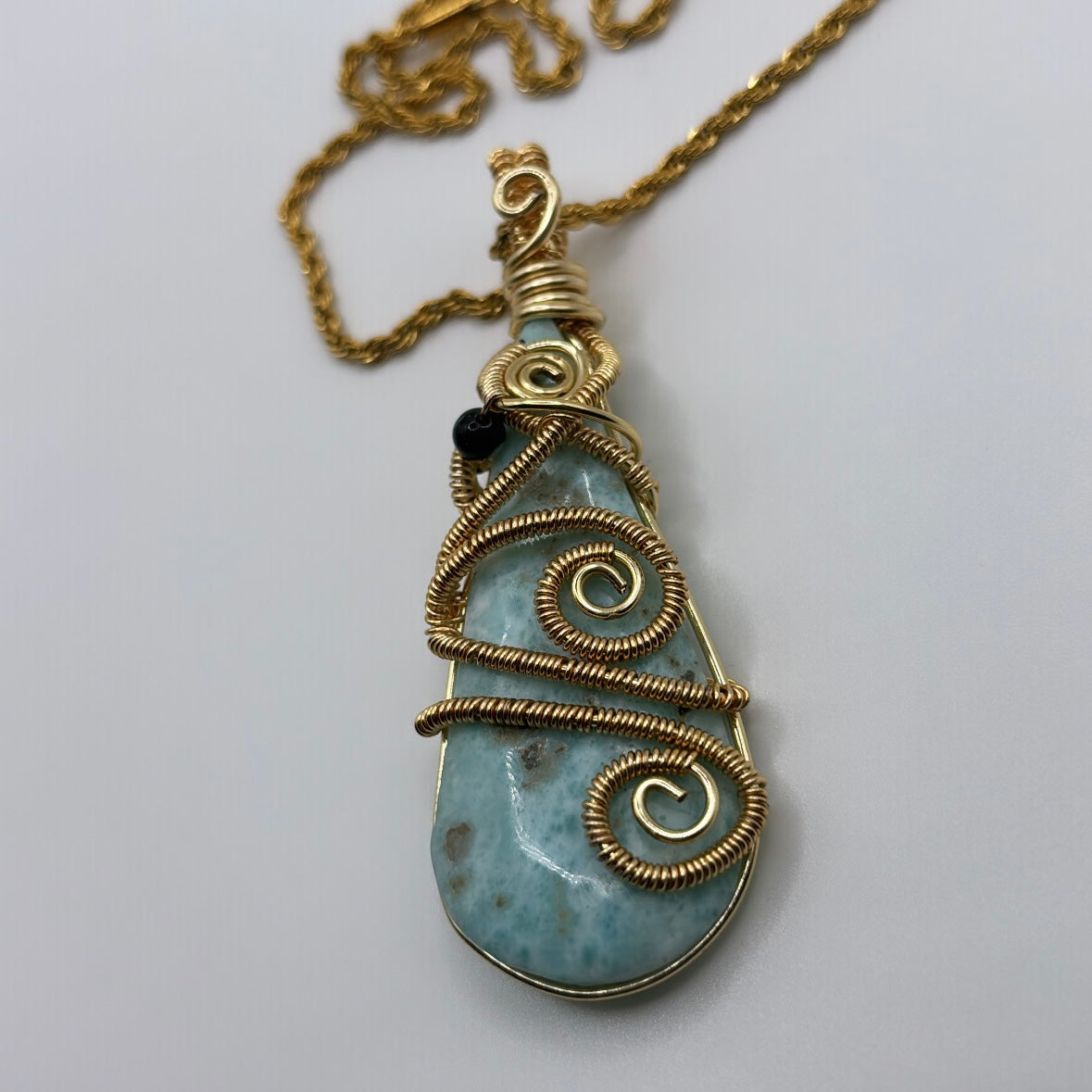 Larimar Necklace
