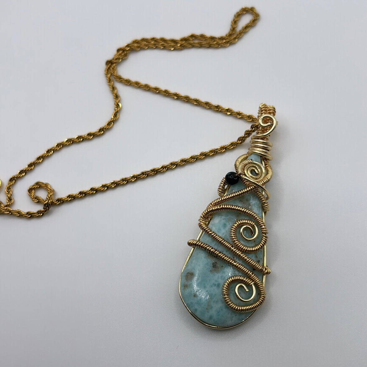 Larimar Necklace