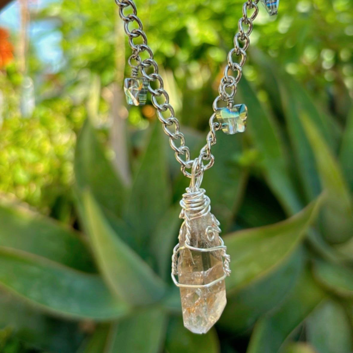 Smoky Quartz Necklace