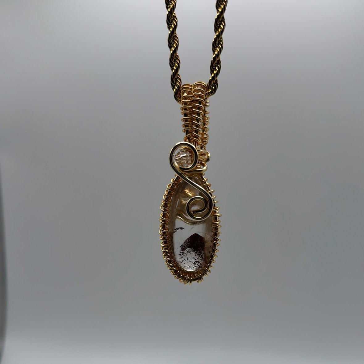 Phantom Quartz Necklace