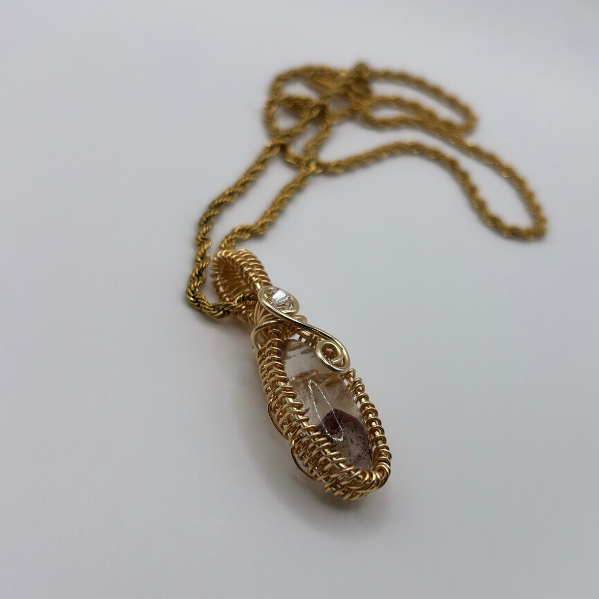 Phantom Quartz Necklace
