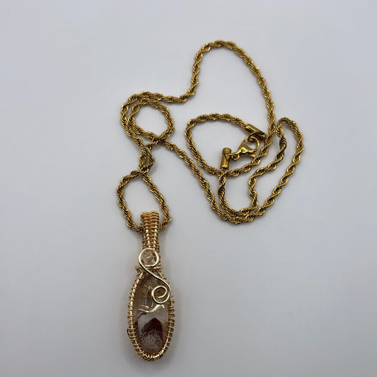 Phantom Quartz Necklace